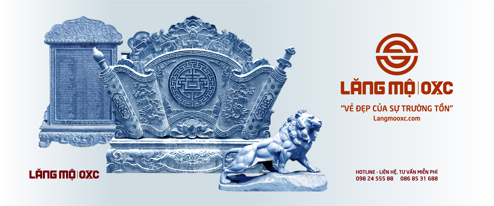 Báo giá lăng mộ OXC