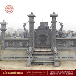 LĂNG MỘ ĐÁ TLĂNG MỘ ĐÁ TẬP THỂ OXC-298ẬP THỂ OXC-401