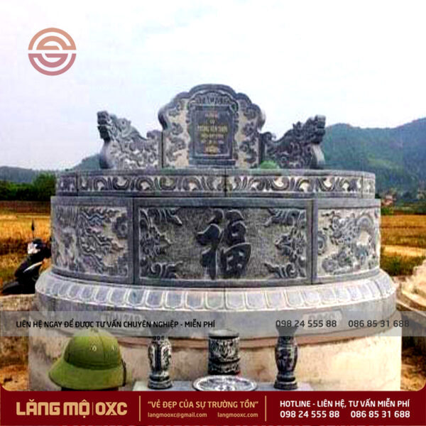 LĂNG MỘ ĐÁ ĐƠN OXC-240